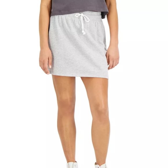 GRAYSON THREADS BLACK Juniors' Drawstring-Waist Skirt - Picture 1 of 1